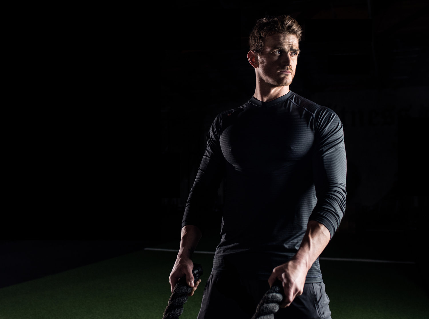 Shawn Vance in athletic wear