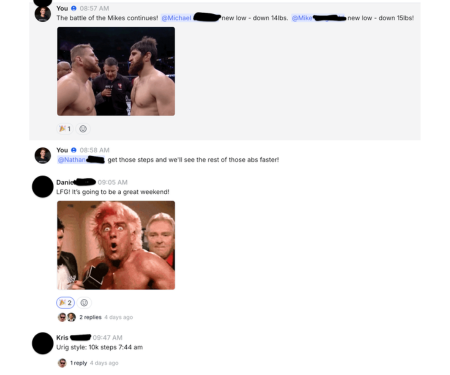 Dad Unit chat conversation 2