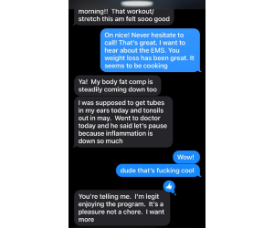 Dad Unit chat conversation 6