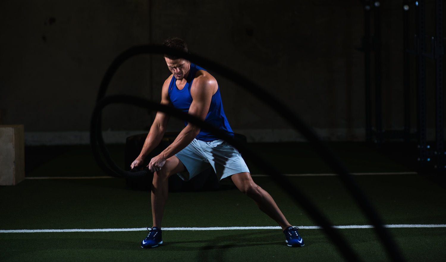 Shawn Vance training